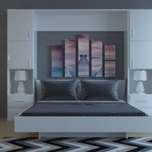 Wall Bed with Storage
