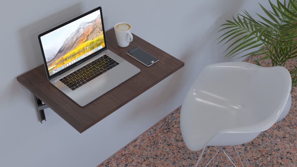 drop leaf wall mounted table