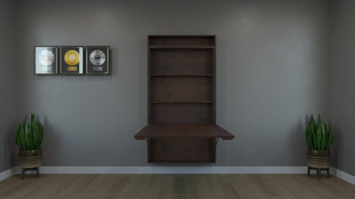 WALL MOUNTED DINING TABLE VERTICAL WENGE V1 1024x576 1 The Space Saving Furniture Store